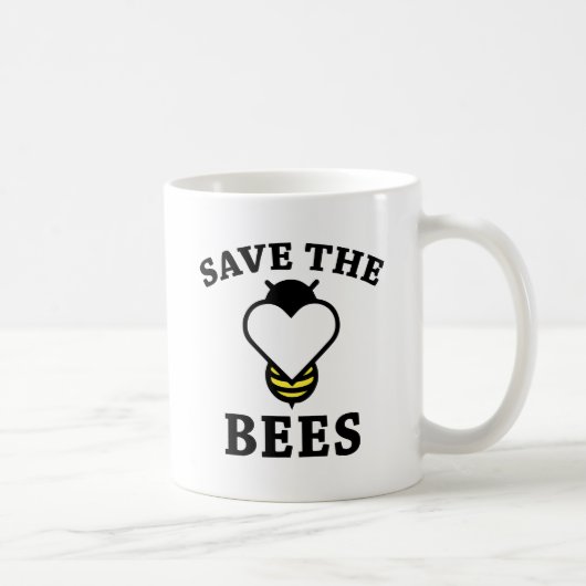 Rett der Bienen Kaffeetasse (Rechts)