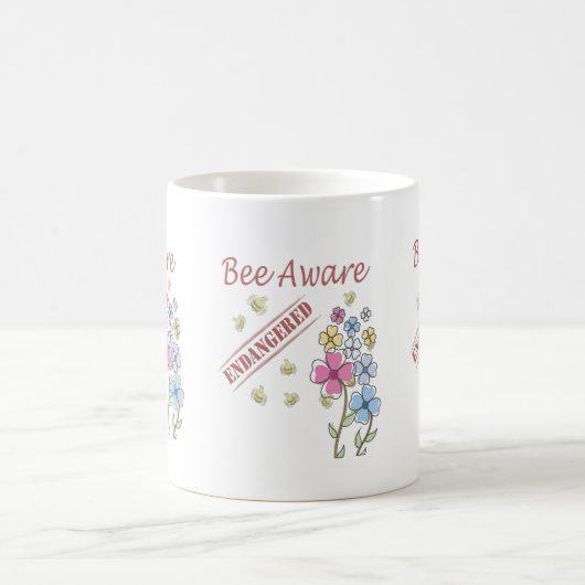 Rett der Bienen Kaffeetasse (Mittel)