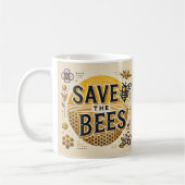 Rett der Bienen Kaffeetasse (Links)