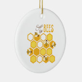 Rett der Bienen Keramik Ornament (Rechts)