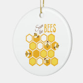 Rett der Bienen Keramik Ornament (Links)