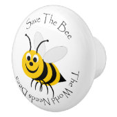 Rett der Bienen Keramikknauf (Rechts)