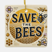 Rett der Bienen Keramikornament (Vorderseite)