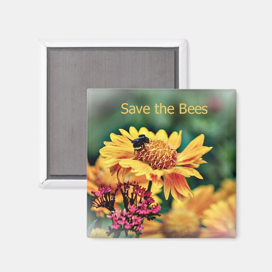 RETT DER BIENEN MAGNET (Vorderseite/Rückseite)