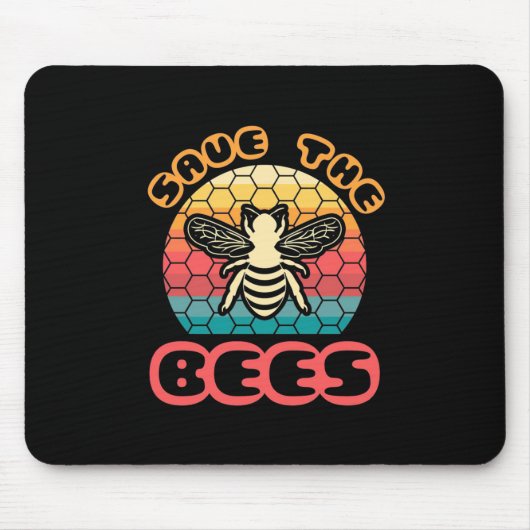 Rett der Bienen Mousepad (Vorne)