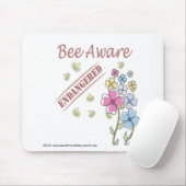 Rett der Bienen Mousepad (Mit Mouse)