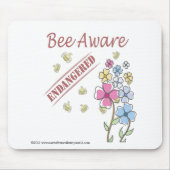 Rett der Bienen Mousepad (Vorne)