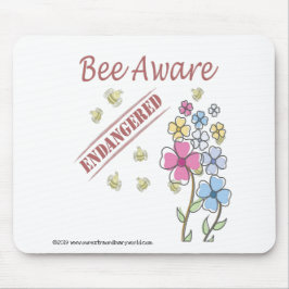 Rett der Bienen Mousepad