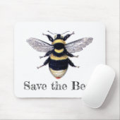 Rett der Bienen Mousepad (Mit Mouse)