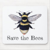 Rett der Bienen Mousepad (Vorne)