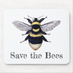 Rett der Bienen Mousepad