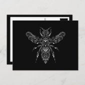 rett der Bienen Postkarte (Vorne/Hinten)