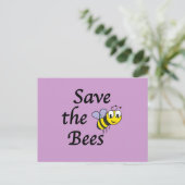 Rett der Bienen Postkarte (Stehend Vorderseite)