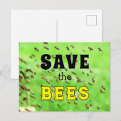 Rett der Bienen Postkarte (Vorne/Hinten)