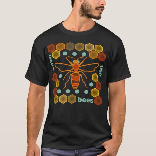 Rett der Bienen T-Shirt (Vorderseite)