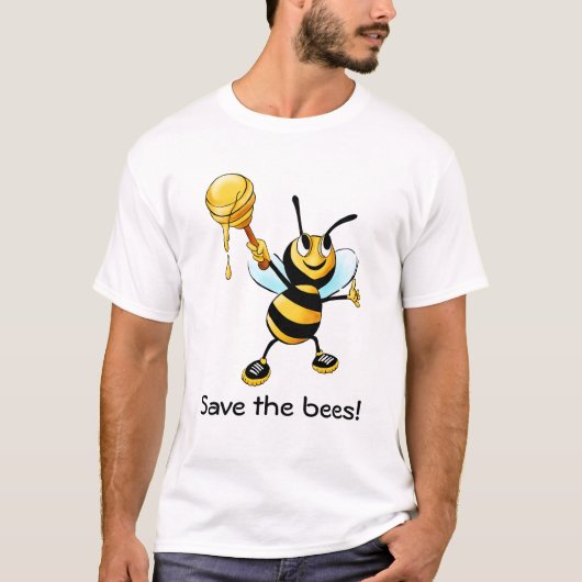 Rett der Bienen T-Shirt (Vorderseite)