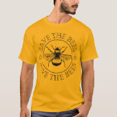 Rett der Bienen T-Shirt (Vorderseite)