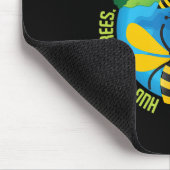 Rett der Bienen - Tag des Umweltschutzes Mousepad (Ecke)