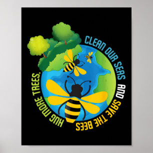 Rett der Bienen - Tag des Umweltschutzes Poster