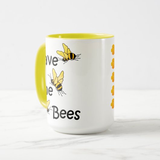 Rett der Bienen Tasse (Vorderseite Links)