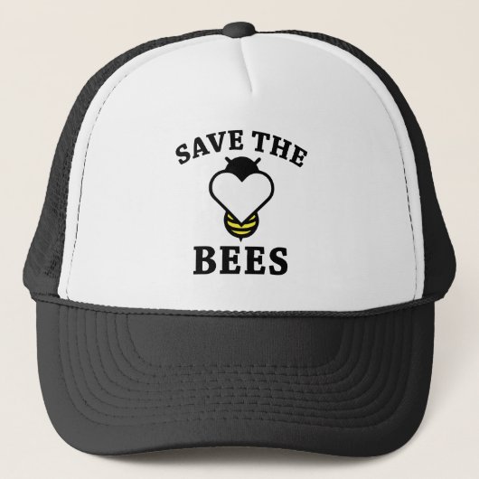 Rett der Bienen Truckerkappe (Vorderseite)