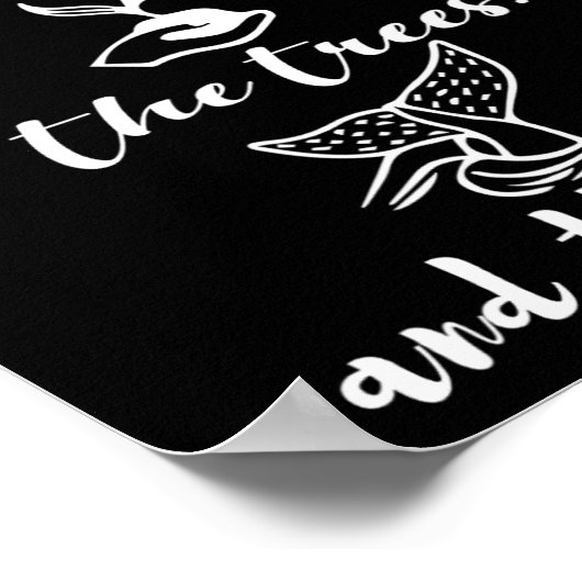 Rett der Bienen und der Meeresumwelt Poster (Ecke)