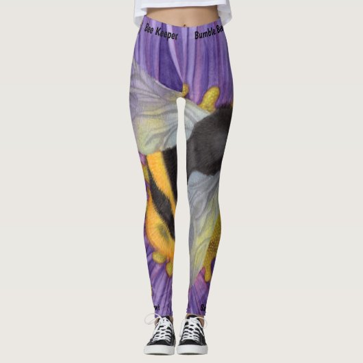 Rett der Bienen Walking Leggings Yoga Pants (Vorderseite)