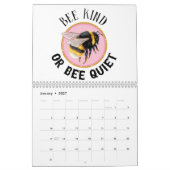 Rett der Bienenart als fliegende Insektenwissensch Kalender (Jan 2027)