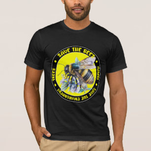 Rett der Bienenbaum-Blume und der Umwelt T-Shirt