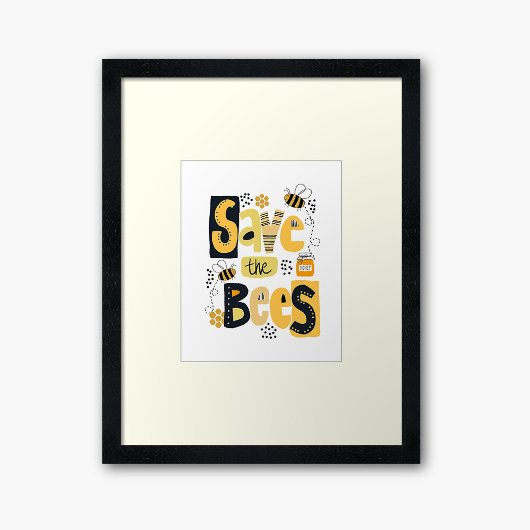 Rett der Bienenhandschrift Poster