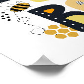 Rett der Bienenhandschrift Poster (Ecke)
