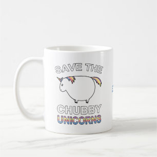 Rett der Chubby-Unicorns Kaffeetasse