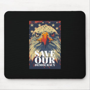 Rett der Demokratie Mousepad
