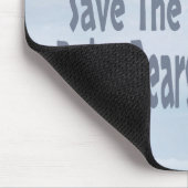 Rett der Eisbären Mousepad (Ecke)