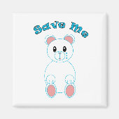 Rett der Eisbärenfrische Magnet (Vorne)