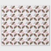 Rett der Energie | Funny Sloth Personalisiert Geschenkpapier (Flach)