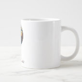 Rett der Erde Jumbo-Tasse (Rechts)