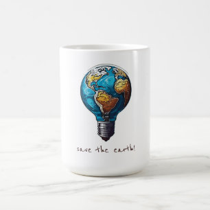 Rett der Erde Kaffeetasse