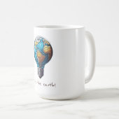 Rett der Erde Kaffeetasse (VorderseiteRechts)