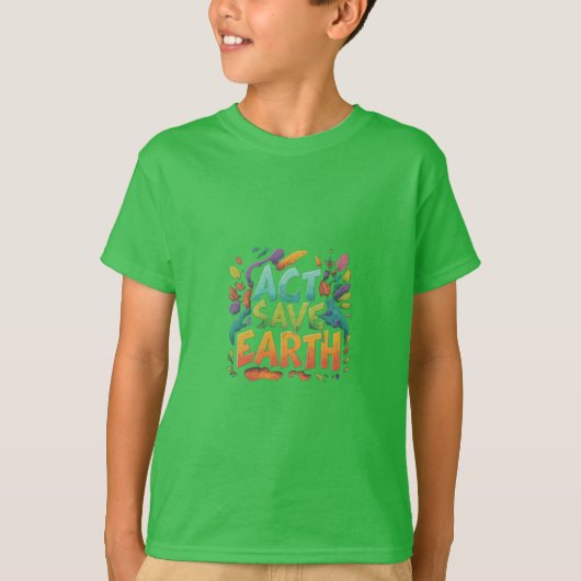 Rett der Erde T-Shirt (Vorderseite)