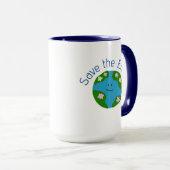 Rett der Erde Tasse (VorderseiteRechts)