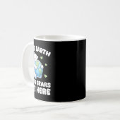 Rett der Erdpolarbären live Here Earth Day Kaffeetasse (Vorderseite Links)