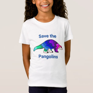 Rett der gefährdeten Arten von Pangolin T-Shirt