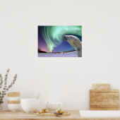 Rett der gefährdeten Polarbären Poster (Küche)
