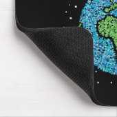 Rett der globalen Klippe für den Umweltschutz Mousepad (Ecke)