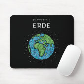 Rett der globalen Klippe für den Umweltschutz Mousepad (Mit Mouse)