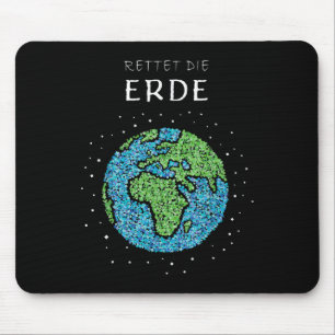 Rett der globalen Klippe für den Umweltschutz Mousepad