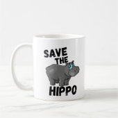 RETT der Hippo-Tasse Kaffeetasse (Links)