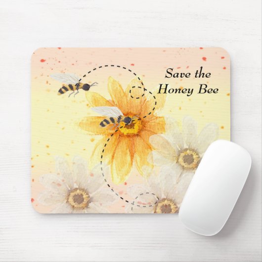 Rett der Honey Bee Mouse Pad Mousepad (Mit Mouse)