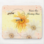 Rett der Honey Bee Mouse Pad Mousepad (Vorne)